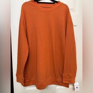 Sakron & Shaw Sz Small Sweater in orange NWT